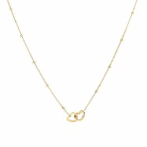 Ketting Connected Hearts Goud