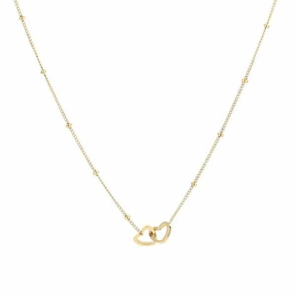 Ketting Connected Hearts Goud