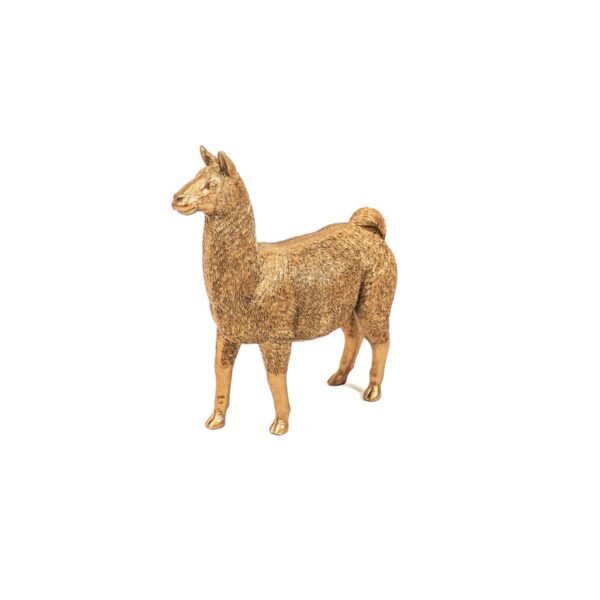 Lama - Goud - 19x7,5x22,5cm