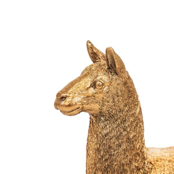 Lama - Goud - 19x7,5x22,5cm