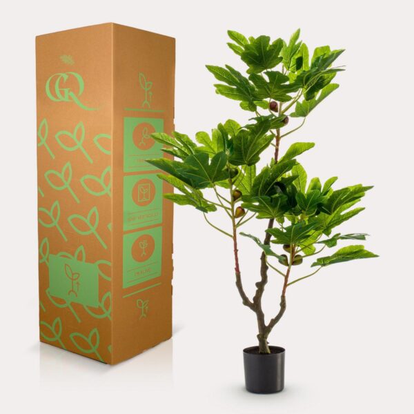 Kunstplant - Ficus - Vijgenboom - 95cm