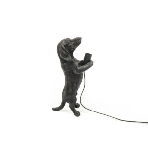 Housevitamin Dachshund Lamp - Black