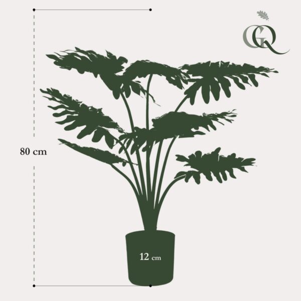 Kunstplant - Philodendron - 75 cm