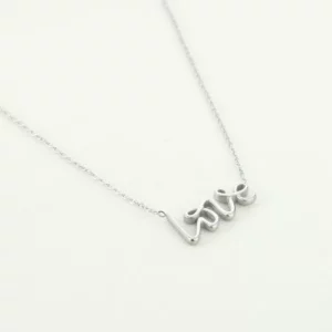 Ketting Zilver LOVE