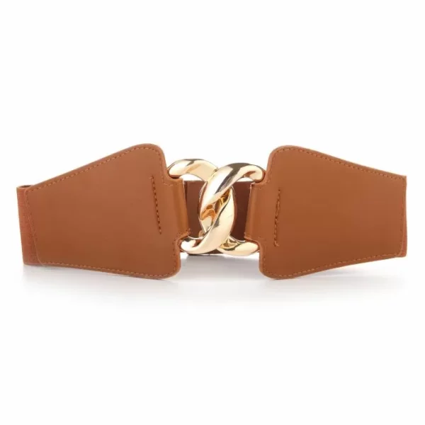 Riem - Ceintuur Camel - Goud