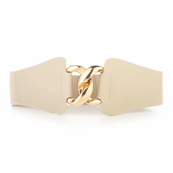 Riem - Ceintuur Beige - Goud