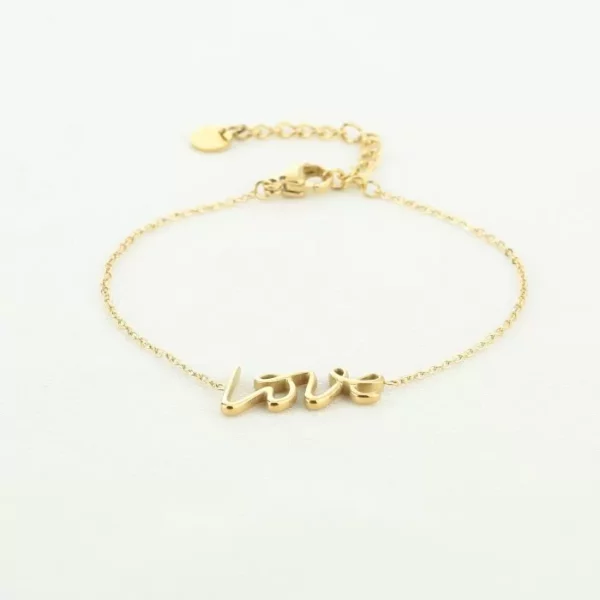 Armbandje Goud LOVE