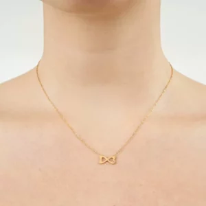 Ketting Goud Infinity hanger