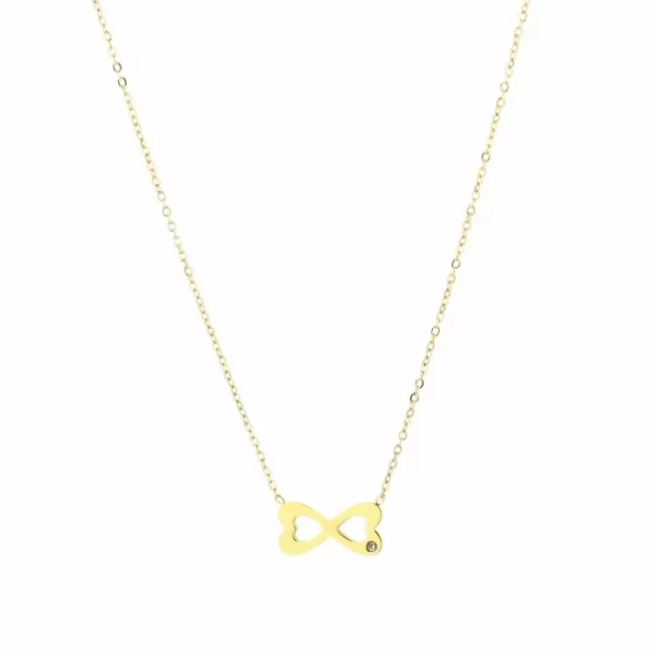 Ketting Goud Infinity hanger