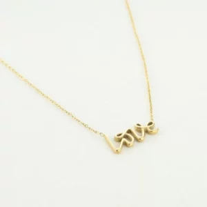 Ketting Goud LOVE