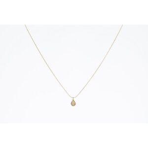 Ketting goud met diamantjes