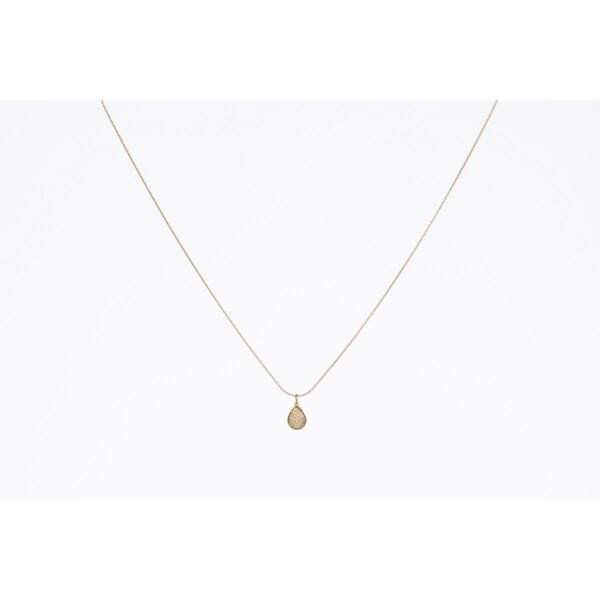 Ketting goud met diamantjes