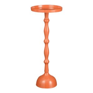 Duco Bijzettafel - H66xØ25cm - Oranje