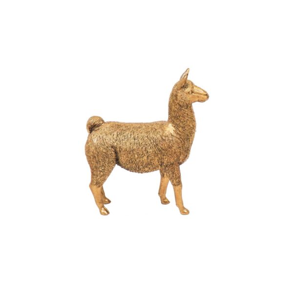 Lama - Goud - 19x7,5x22,5cm