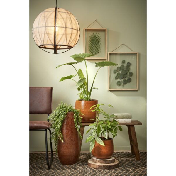 Pella Hanglamp - H50xØ51cm - Off White