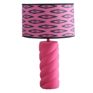 Twisted Candy Tafellamp - Roze - housevitamin