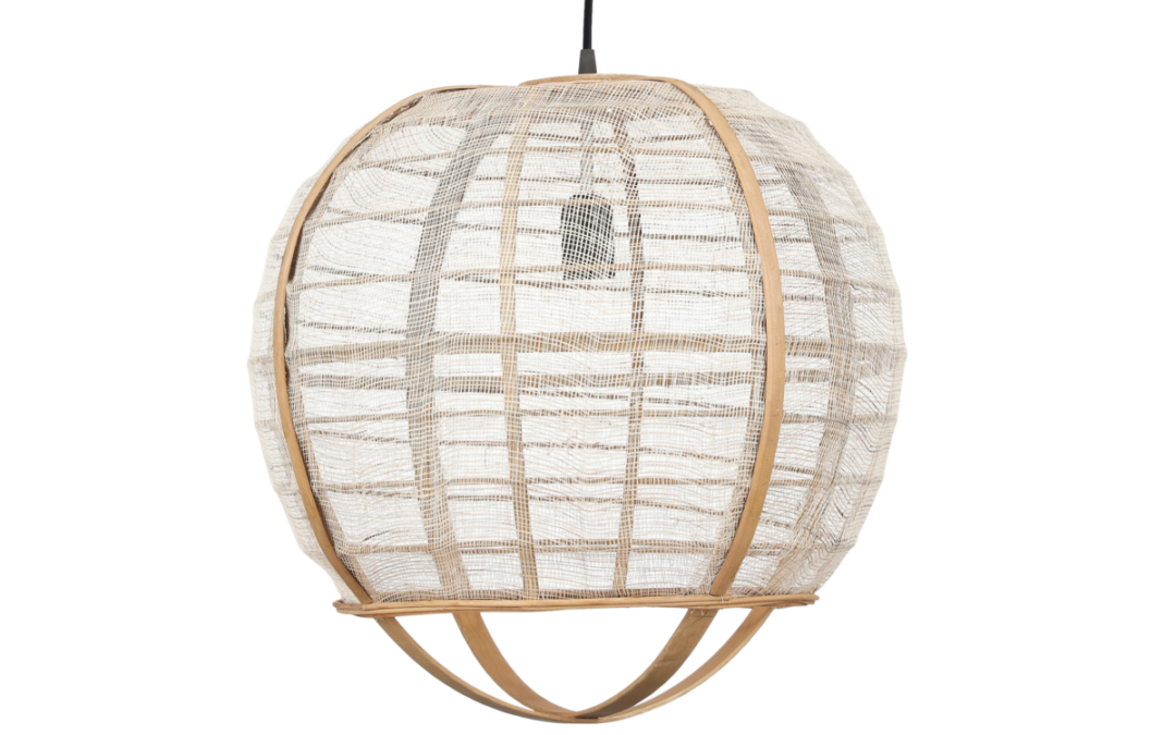 Pella Hanglamp – H44xØ45cm – Beige