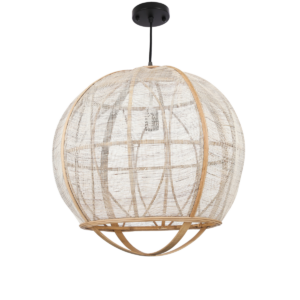 Pella Hanglamp - H50xØ51cm - Beige