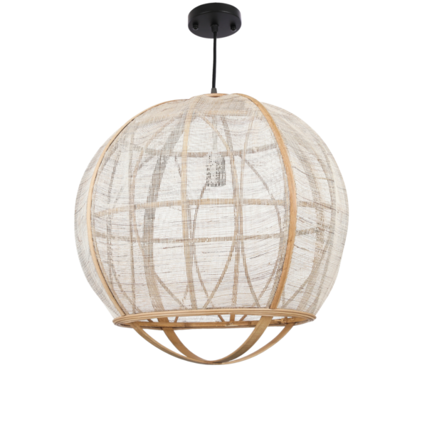 Pella Hanglamp - H50xØ51cm - Beige