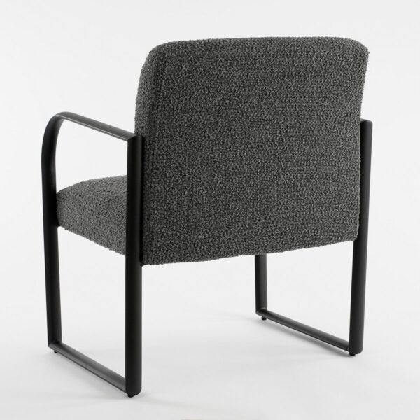 Symon Fauteuil - L72xB69xH81cm - Donkergrijs