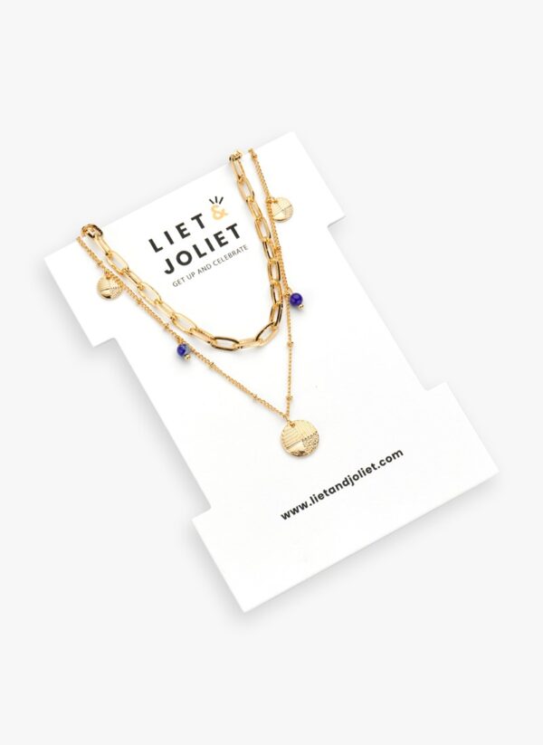 Ketting duo maeve blauw Liet&joliet