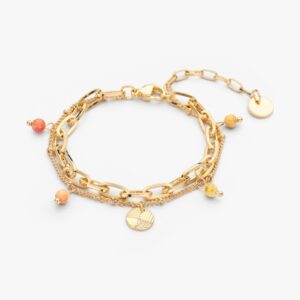 Armband duo anissa Beige Liet&joliet