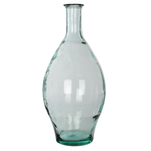 Kyara Fles Vaas - H60 x Ø28 cm - Transparant