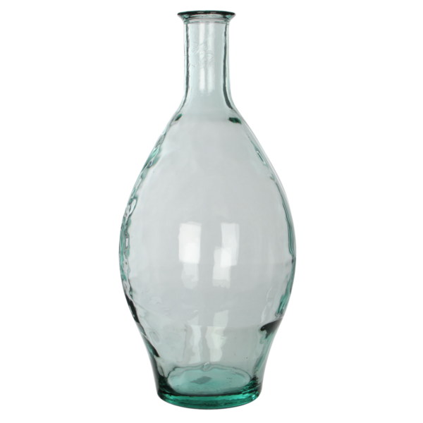 Kyara Fles Vaas - H60 x Ø28 cm - Transparant