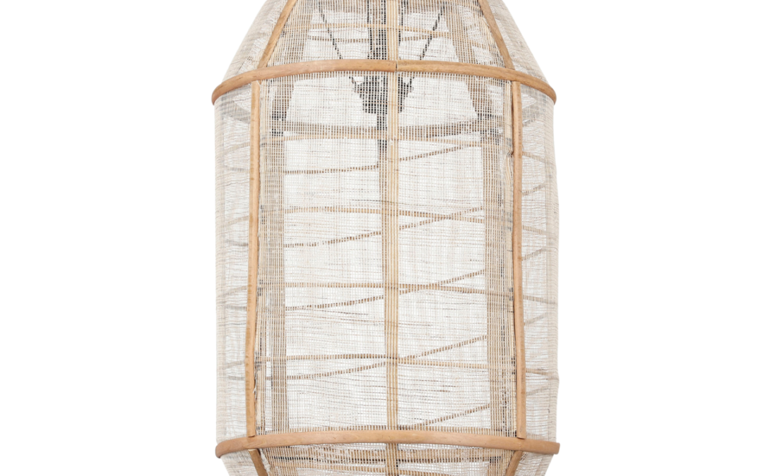 Pella Hanglamp – H58xØ33cm – Beige