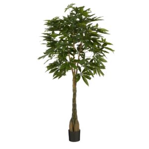 Pachira Kunstplant - H150xØ65cm - Groen