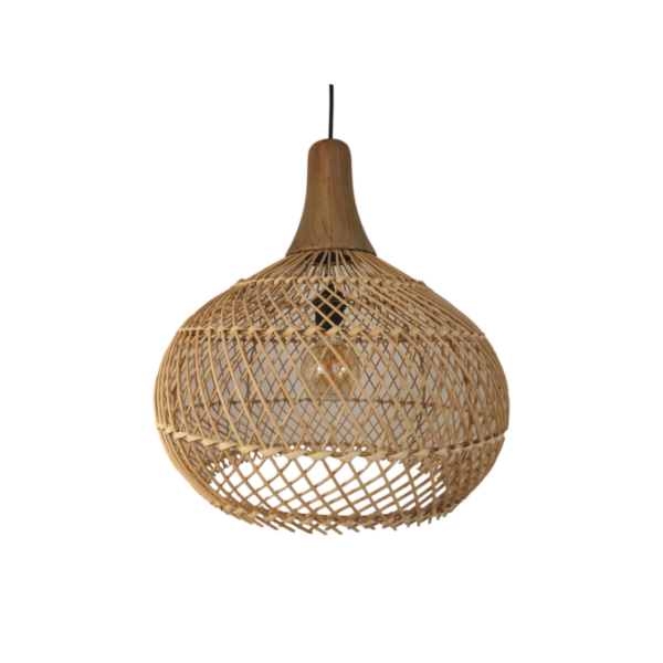 Hanglamp Rotan - 43x43x46 - Naturel