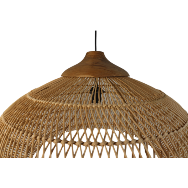 Hanglamp Rotan - 65x65x40 - Naturel