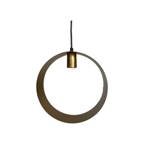 Hanglamp Rond - ø30x10 - Goud