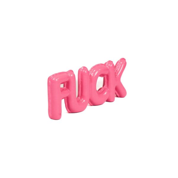 Housevitamin Ornament Ballon 'Fuck' - Neon Roze