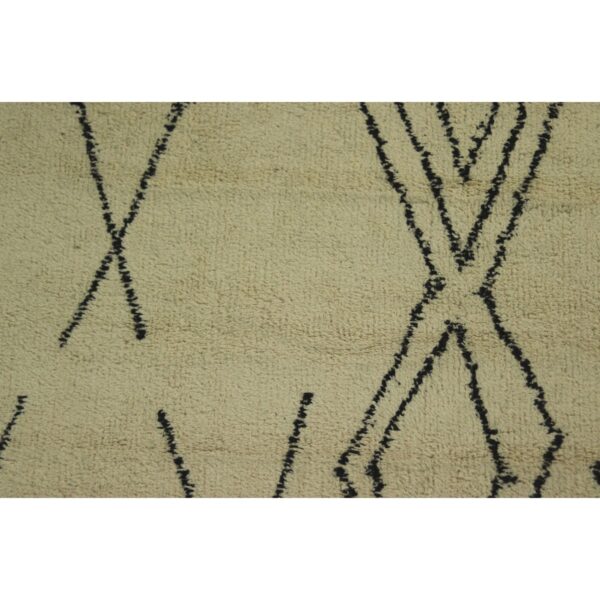 Rug Dubble diamond - 160x230 - Black/White