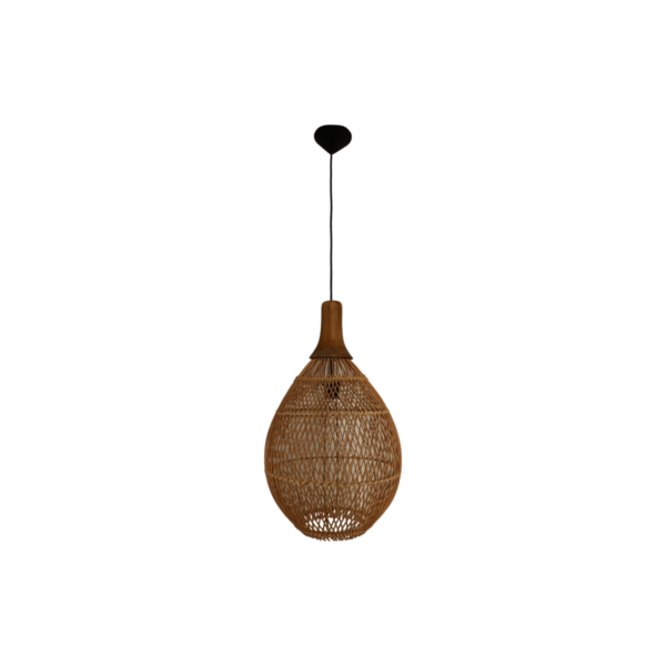 Hanglamp Rotan - 34x34x58 - Naturel