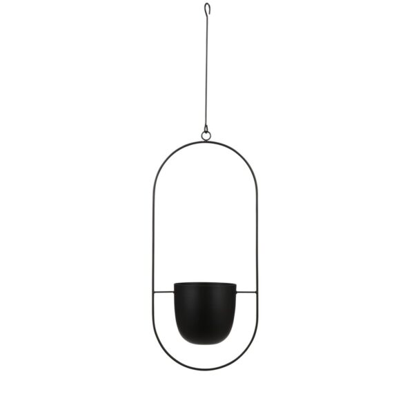 Dexter Bloempot Hangend - L24xB14xH83cm - Zwart