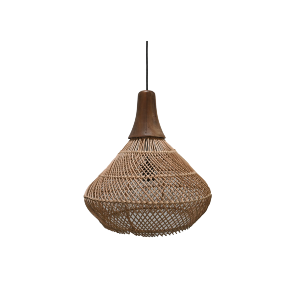 Hanglamp Rotan - 43x43x46 - Naturel