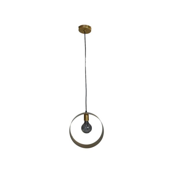 Hanglamp Rond - ø30x10 - Goud