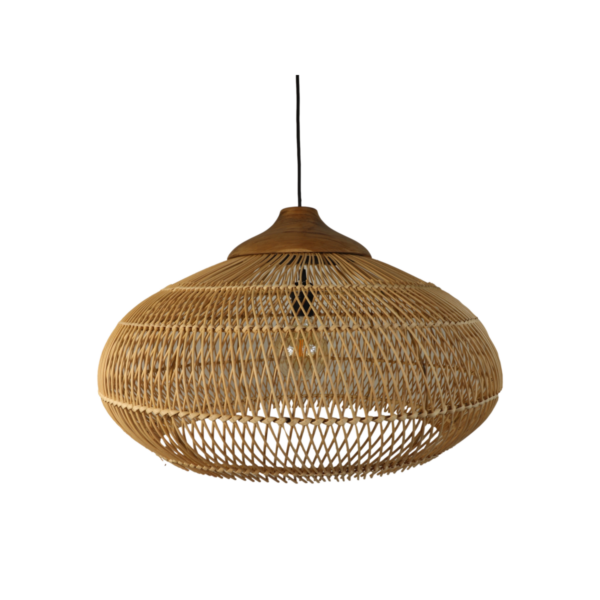 Hanglamp Rotan - 65x65x40 - Naturel