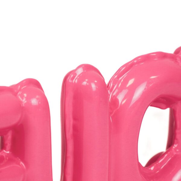 Housevitamin Ornament Ballon 'Fuck' - Neon Roze