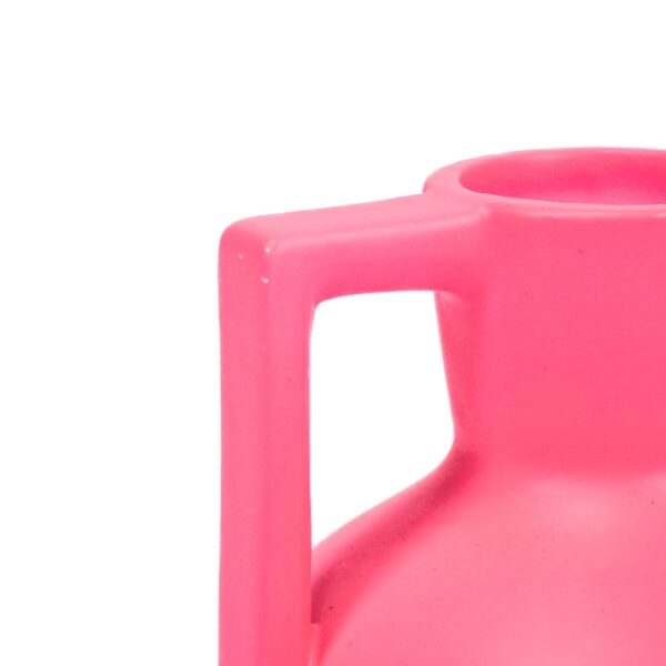 Kettlebell Vaas - Neon Roze