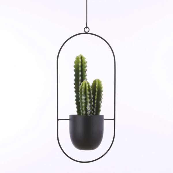 Dexter Bloempot Hangend - L24xB14xH83cm - Zwart