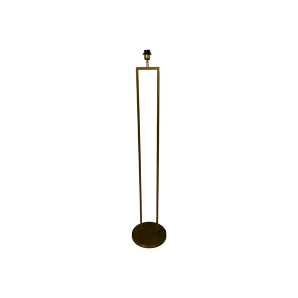 Vloerlamp - 30x30x150 - Goud - Metaal