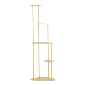 Fonda Plantentafel - L48xB27xH140cm - Lichtgeel