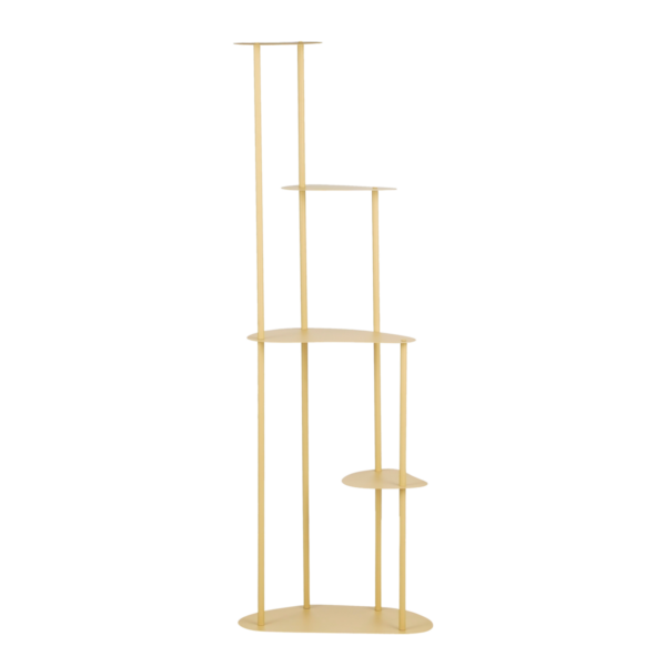 Fonda Plantentafel - L48xB27xH140cm - Lichtgeel