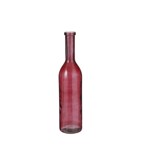 Rioja Fles Vaas - H75xØ18cm - Bordeaux