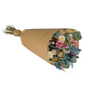 Droogbloemen - Veldboeket Groot - Zomerblauw - 60cm