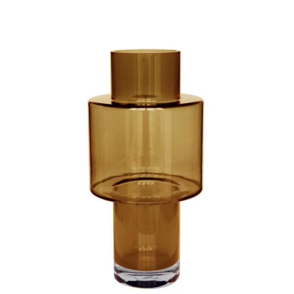 Vaas glas Juba M - H40xW20 - Cognac