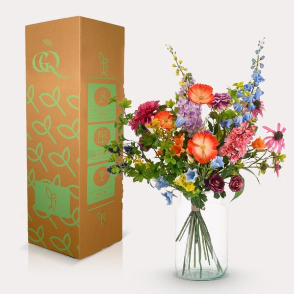 Kunstbloemen - Bouquet XL - Electric Love - 90cm